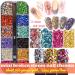 5000 pcs Colorful Nail Art Rhinestones Kit with Tweezers and Brush - Multicolor Gems Design Set - Buy Online on GoSupps.com
