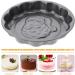 Alipis 1pc Cake Mold Cake Pan Baking Pans Cupcakes Carbon Steel Baking Pan Non-Stick Mold Pie French 19.5X19.5X4CM Grey - Buy Online on GoSupps.com