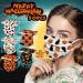 50PC Halloween Disposable Face_Masks for Adults Kids 3-Ply Colorful Breathable Face_Mask with Nose Wire Protective Facemask with Printed Design for Holiday Party (50PC disposable for Adults E) - Buy Online on GoSupps.com