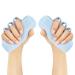 REAQER Finger Contracture Grips Cushion Finger Splitter Palm Anti Flaw Ulcer Pad Hand Grab Bar for Elderly Care 2-pcs 2 Count (Pack of 1)