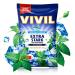 Buy VIVIL Extra Strong Throat Lozenges with Vitamin C - Sugar-Free Vegan Peppermint Flavor | 15 Bags (120g Each) - International Shipping - Buy Online on GoSupps.com