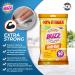 Buzz Antibacterial Wipes - 200pk Lemon Scented | Kills 99.9% of Bacteria | Anti bac Kitchen & Surface Cleaning Wipes - Buy Online on GoSupps.com