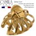 Camila Paris CP3052 French Octopus Hair Clip - Large Claw Clip for Thick & Long Hair, No-Slip Grip - Gold, Made in France - Buy Online on GoSupps.com