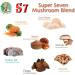 Super 7 mushroom extract powder - Fantastic Fungi -250 grams-Lion's Mane Reishi Turkey Tail Cordyceps Shiitake Chaga and Maitake - Value Pack (250 Grams) 250 g (Pack of 1) - Buy Online on GoSupps.com