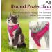 Thinkpet No-Pull Dog Harness Leash Set - Breathable Adjustable Safety Harness for Small Medium & Large Dogs - Perfect for Running - Pink Red - Buy Online on GoSupps.com