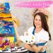 Caliart Acrylic Paint Set - 52 Vivid Colors with 4 Brushes | Halloween Decorations, Canvas, Ceramic, Rock Painting Kits | 22ml/0.74oz - Buy Online on GoSupps.com