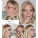 Eyekepper 5-Pack Bifocal Reading Glasses for Women - Large Frame +1.00 - Stylish Bi-Focal Readers in 5 Mix Colors - Buy Online on GoSupps.com