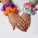 KEAH 40pcs Velvet Scrunchies Hair Band - Multi Colour Hair Scrunchies Pack with Storage Bag - For Girls and Women - Buy Online on GoSupps.com