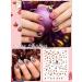 Kalolary 1400+ Patterns Christmas Nail Art Stickers Self-Adhesive 3D Nail Decals Christmas Nail Art Designs Snowflake Tree Reindeer Santa Elements for Christmas Theme Nail Art Decoration (15 Sheets) - Buy Online on GoSupps.com