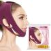 Double Chin Reducer,Face Slimming Strap,V line Lifting Mask,Eliminator, Remover,Tape,V Shaped Belt Facial for Women and Men,Reusable-EDCBMB