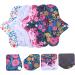 6pcs Washable Menstrual Cloth Panty Liner Set - Durable & Portable Women's Period Pads - Buy Online on GoSupps.com