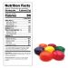 Funtasty Sugar Free Fruit Buttons Hard Candy | Assorted Flavors | Individually Wrapped | 1lb Bulk Pack - Buy Online on GoSupps.com