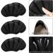 Sibba 6 Pairs Black Heel Cushion Inserts - Self-Adhesive Heel Grips for Comfort & Protection - No-Slip Anti-Blister Foot Care Pads for Women and Men - Buy Online on GoSupps.com