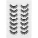 Onlyall Lashes Mink False Eyelashes Natural Wispy Lashes Soft Faux Mink Lashes Fluffy False Lashes Y25 - Buy Online on GoSupps.com