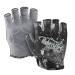 Palmyth Stubby UV Fishing Gloves Sun Protection Fingerless Glove Men Women UPF 50+ SPF for Kayaking, Paddling, Canoeing, Rowing, Driving Black Camo Medium