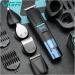 VGR V-108 5 in 1 Men's Grooming Kit - Professional Electric Shaver Beard & Nose Hair Trimmer Barber Hair Clipper Set in Blue | International Shipping Available - Buy Online on GoSupps.com