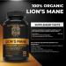 Organic Lion's Mane Mushroom Capsules - Nootropic Mushroom Supplements Formulated With 40% Polysaccharides & 20% Beta-Glucan! Immunomodulating Properties & A Potent Source Of Antioxidants. Supports Memory Cognition & Brain Health - 120 Capsules 120 count  - Buy Online on GoSupps.com