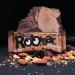 Roobar Chocolate Coated Peanut & Almond Bars - 100% Organic Vegan Gluten-Free No Refined Sugar | 16x30g Bundle - Buy Online on GoSupps.com