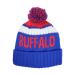 Football Team City Beanie Sideline Soft Headwear Color Cuffed Knit Warm Hat Fans Gift One Size Color2