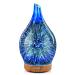 Porseme Essential Oil Diffuser 3D Glass Aromatherapy Ultrasonic Humidifier, Air Refresh Auto Shut-Off, Timer Setting, BPA Free for Home Hotel Yoga Leisure SPA Gift 100ml Last 4H C1-100ml Afantty 100ml