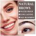 Peel Off Tattoo Eyebrow Gel - Natural & Waterproof Eye Brow Makeup (Brown) - Buy Online on GoSupps.com