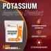 Potassium Aspartate Powder - 500g (1.1 lbs) - 98mg Potassium per Serving - Electrolyte Supplement - Buy Online on GoSupps.com