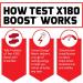 Test X180 Boost 2-Pack Testosterone Booster and Energy Supplement for Men Boost Energy Increase Stamina and Enhance Vitality with D-Aspartic Acid and Fenugreek Force Factor 240 Tablets 120 Count (Pack of 2) Test X1 - Buy Online on GoSupps.com