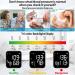 2024 New Digital Wrist Blood Pressure Monitor - Accurate Readings 90-Reading Memory Pulse Rate Large LCD - Home Use - Black - Buy Online on GoSupps.com