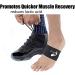 Plantar Fasciitis Arch Support Compression Bands with Copper Content - Pain Relief for Men and Women | Black - Buy Online on GoSupps.com