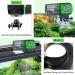 SUNWEN Automatic Fish Feeder with 2 Timer Dispensers - 7oz Auto Fish Food Feeder for Aquarium - Ideal for Vacation - LED Screen Included - Buy Online on GoSupps.com