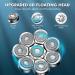 Lovcoyo 8D Blade Replacement Heads - Universal Men's Shaver Head Replacement - Silver, 56.0g - Buy Online on GoSupps.com