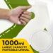 BodyHealt Portable Urinal for Men - Spill Proof Male Urinal with Lid - 32oz, 6 Pack - Elderly, Travel, Camping - Thick Plastic Urine Cups - Buy Online on GoSupps.com