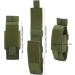 Yoncono Tactical Molle Tourniquet Holder | Portable Military First Aid Bag & Trauma Scissor Pocket - Army Green - Buy Online on GoSupps.com