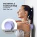 Proiron Trigger Point Massage Ball | Fascia Fitness Device with Suction Cup for Muscle Pain Relief - Purple - Buy Online on GoSupps.com