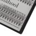 Buy Large Tray of 200 Individual False Eyelashes - Natural & Lightweight Cluster Extensions | Thickness 0.1mm | D Curl | Mixed Lengths 10-16mm - Buy Online on GoSupps.com