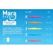 Interdental Brushes 0.4mm by Mara Expert | ISO 0 Extra Fine | 6 Pack of Pink Interdental Brushes with Mint Taste | Ideal for Oral Care | Dentist Recommended - Buy Online on GoSupps.com