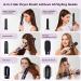6 in 1 Airstyler Styling Brush Set - 1000W Negative Ion Hair Dryer & Thermal Brush for Perfect Curls - Best Air Styler for Glossy Hair - Violet - Buy Online on GoSupps.com