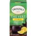 Twinings Green Tea and Lemon Individually Wrapped Tea Bags | Fresh & Uplifting | 20 Count (Pack of 6) Green Tea and Lemon 20 Count (Pack of 6) - Buy Online on GoSupps.com