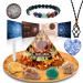 vuuuuv horoscope orgon pyramid Aries medicinal crystal gift set zodiac stones