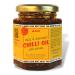 Mild & Aromatic Chilli Oil - 160g Jar. Flavourful Chinese chilli oil with a mild kick. Handcrafted vegan & vegetarian chili oil with tomato.