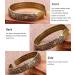 Hand Forged 100% Copper Tibetan Bracelet - Engraved Scriptures Adjustable Cuff Bangle | Perfect Gift for Men & Women - Buy Online on GoSupps.com