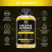 Vegan Creatine Monohydrate Gummies 5g - Natural Lemon Flavor for Strength & Energy - 90ct Chews for Men & Women - Buy Online on GoSupps.com