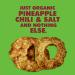 Solely Organic Dried Pineapple Rings with Chili & Salt - 2.2 oz (Pack of 8) | Vegan, Non-GMO, No Added Sugar - Buy Online on GoSupps.com