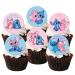 Stitch And Angel Cupcake Toppers (PRECUT Optional) Edible Stitch Cake Topper Stitch Birthday Decorations Lilo And Stitch Cake Topper Stitch Cake Decorations (PRECUT 12) 12 PRECUT