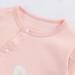 JiAmy Baby Girls Romper Cotton Footie Onesie Long Sleeve Pajamas | Pink Rabbit | 0-6 Months - Buy Online on GoSupps.com
