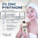 Pyrithione Zinc Face Wash | 2% ZnP Skin Therapy for Acne Eczema & Rosacea | Made in USA | Cleansing & Calming Body Cleanser - Buy Online on GoSupps.com