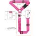 Dog Car Seat Belt Restraint Adjustable with Elastic Bungee Buffer Headrest for Vehicle 360 Swivel Carabiner Nylon Pet Safety Seat Belts Heavy Duty Car Harness for Dogs (Rose Red Safety buckle) Safety buckle Rose Red - Buy Online on GoSupps.com