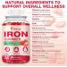 Yikecao Iron Supplement Gummies Vegan Iron Supplement for Women & Men Healthy Blood Energy & Immune Support Strawberry Flavor 60 Count - Buy Online on GoSupps.com