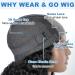 MSGEM 30 Water Wave HD Transparent Lace Front Wig - Brazilian Human Hair, 180% Density, Glueless, Natural Color - Perfect for Black Women - Buy Online on GoSupps.com