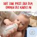 Nuk First Choice+ Baby Bottles Starter Set | 0-6 Months | 4 BPA-Free Bottles with Temperature Control & Box | Anti-Colic Valve | Gray & White | 5-Part Set - Buy Online on GoSupps.com